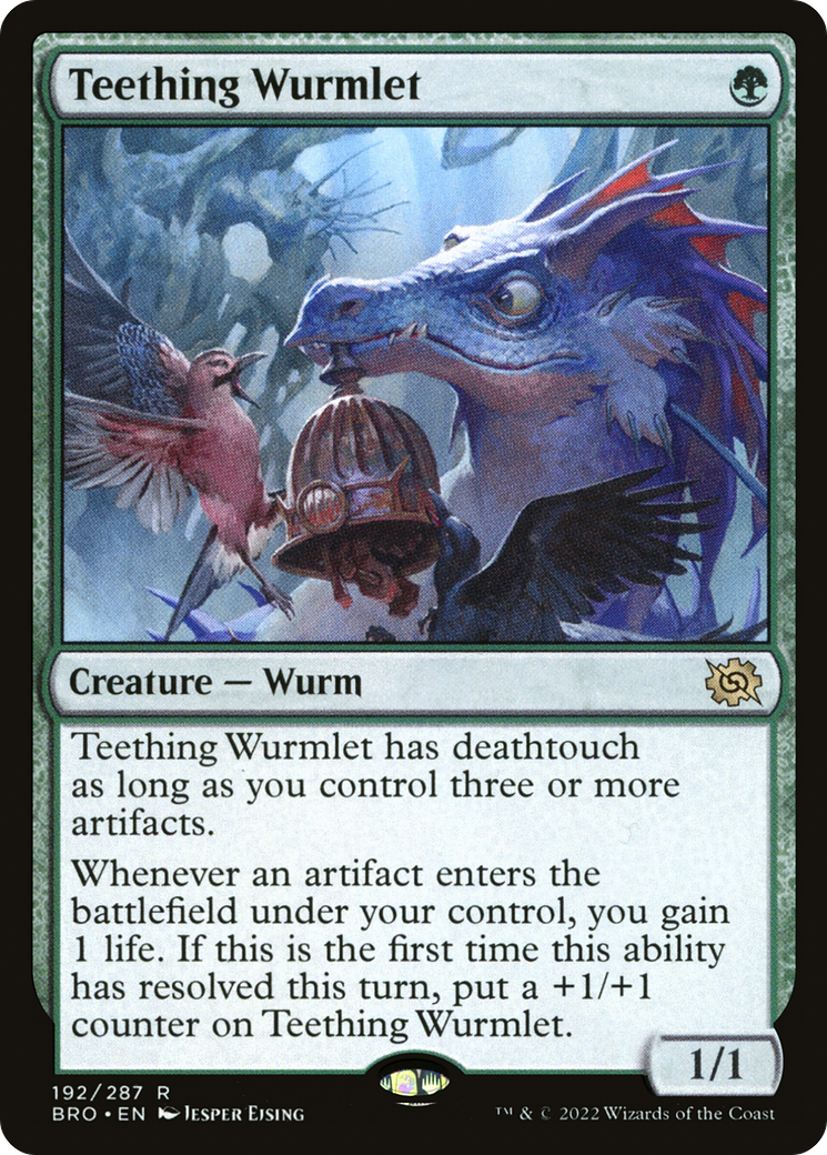 Teething Wurmlet [The Brothers' War] | Grognard Games