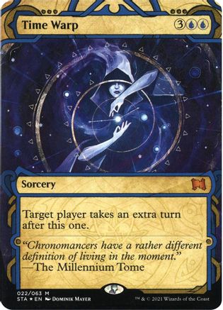 Time Warp (Etched Foil) [Strixhaven Mystical Archive] | Grognard Games