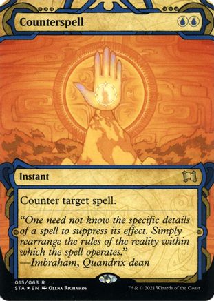 Counterspell (Etched Foil) [Strixhaven Mystical Archive] | Grognard Games