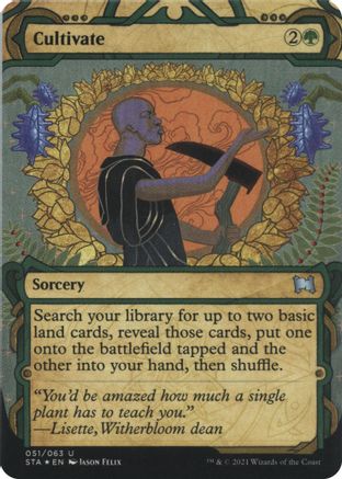 Cultivate (Etched Foil) [Strixhaven Mystical Archive] | Grognard Games