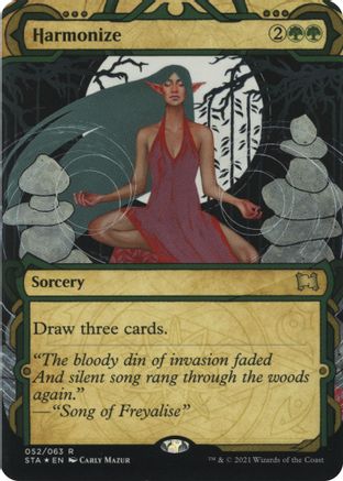 Harmonize (Etched Foil) [Strixhaven Mystical Archive] | Grognard Games