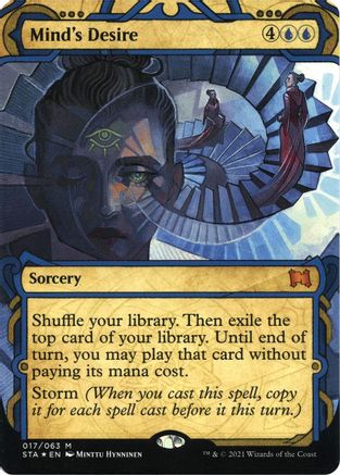 Mind's Desire (Etched Foil) [Strixhaven Mystical Archive] | Grognard Games