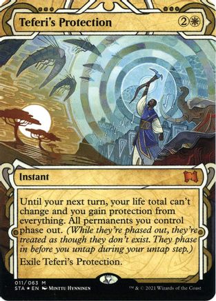 Teferi's Protection (Etched Foil) [Strixhaven Mystical Archive] | Grognard Games