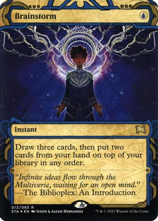 Brainstorm (Etched Foil) [Strixhaven Mystical Archive] | Grognard Games