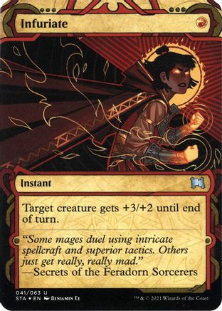 Infuriate (Etched Foil) [Strixhaven Mystical Archive] | Grognard Games