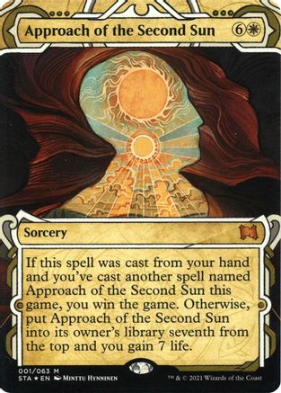 Approach of the Second Sun (Etched Foil) [Strixhaven Mystical Archive] | Grognard Games
