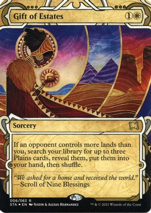 Gift of Estates (Etched Foil) [Strixhaven Mystical Archive] | Grognard Games