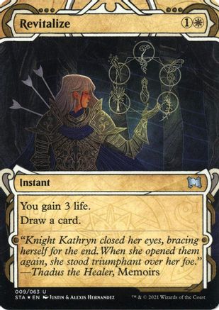 Revitalize (Etched Foil) [Strixhaven Mystical Archive] | Grognard Games