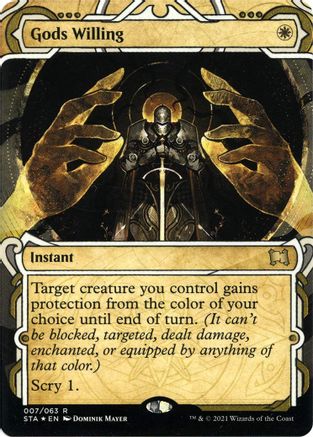 Gods Willing (Etched Foil) [Strixhaven Mystical Archive] | Grognard Games