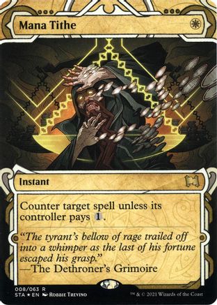 Mana Tithe (Etched Foil) [Strixhaven Mystical Archive] | Grognard Games