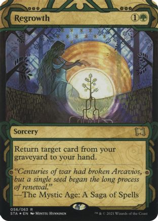 Regrowth (Etched Foil) [Strixhaven Mystical Archive] | Grognard Games