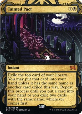 Tainted Pact (Etched Foil) [Strixhaven Mystical Archive] | Grognard Games