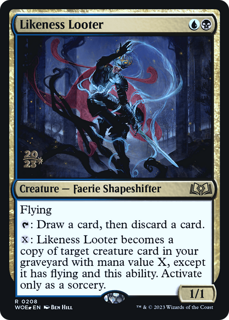 Likeness Looter [Wilds of Eldraine Prerelease Promos] | Grognard Games