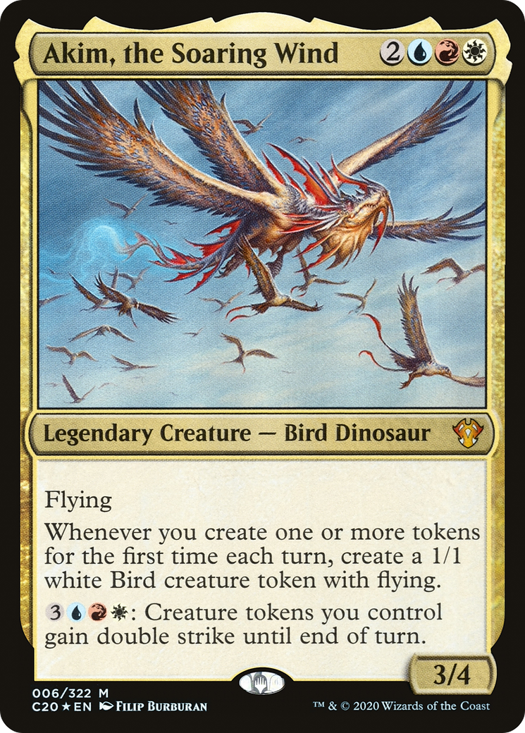 Akim, the Soaring Wind [Commander 2020] | Grognard Games