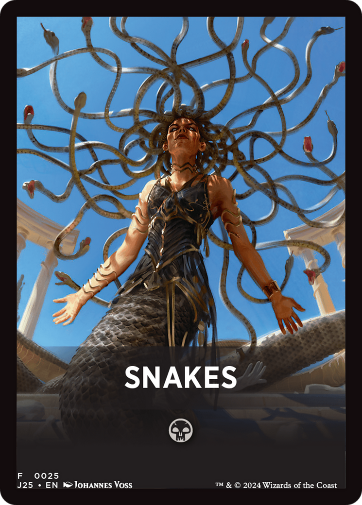 Snakes Theme Card [Foundations Jumpstart Front Cards] | Grognard Games