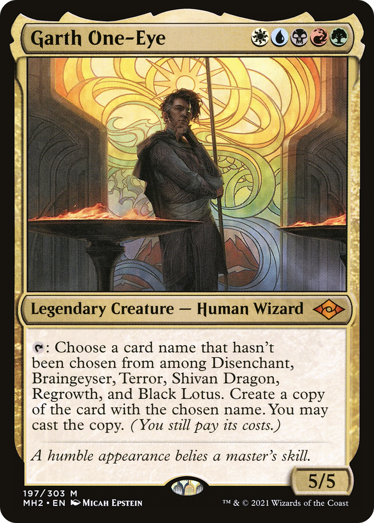 Garth One-Eye [Modern Horizons 2] | Grognard Games