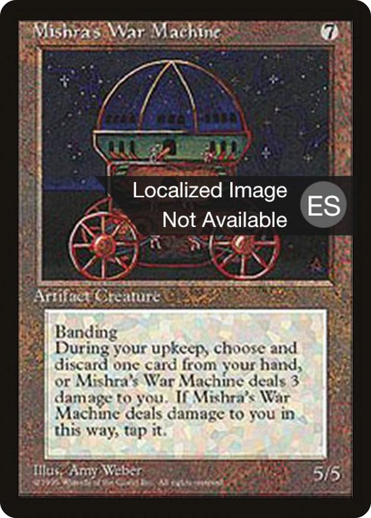 Mishra's War Machine [Fourth Edition (Foreign Black Border)] | Grognard Games