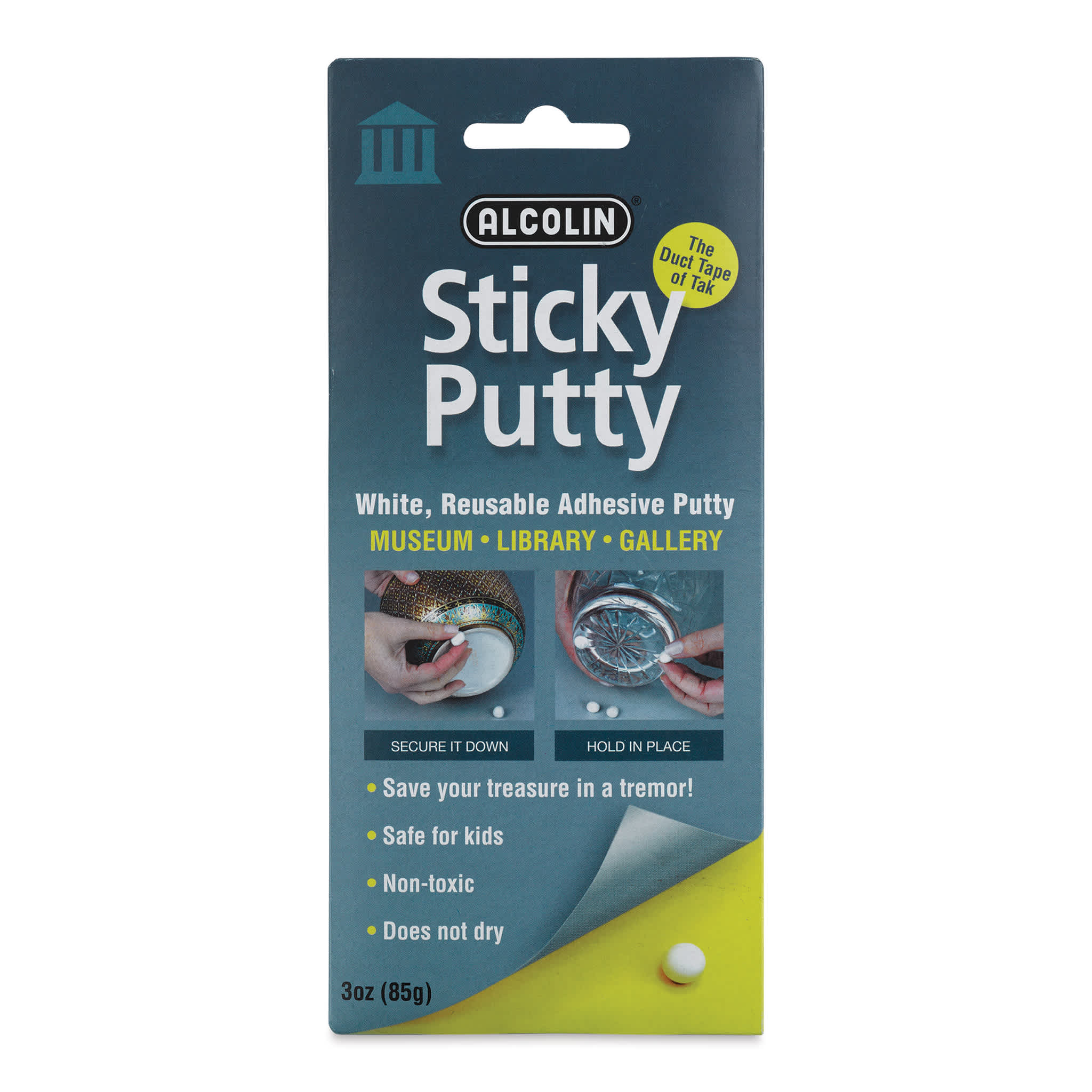 Alcolin Sticky Putty - Museum, 3 oz | Grognard Games