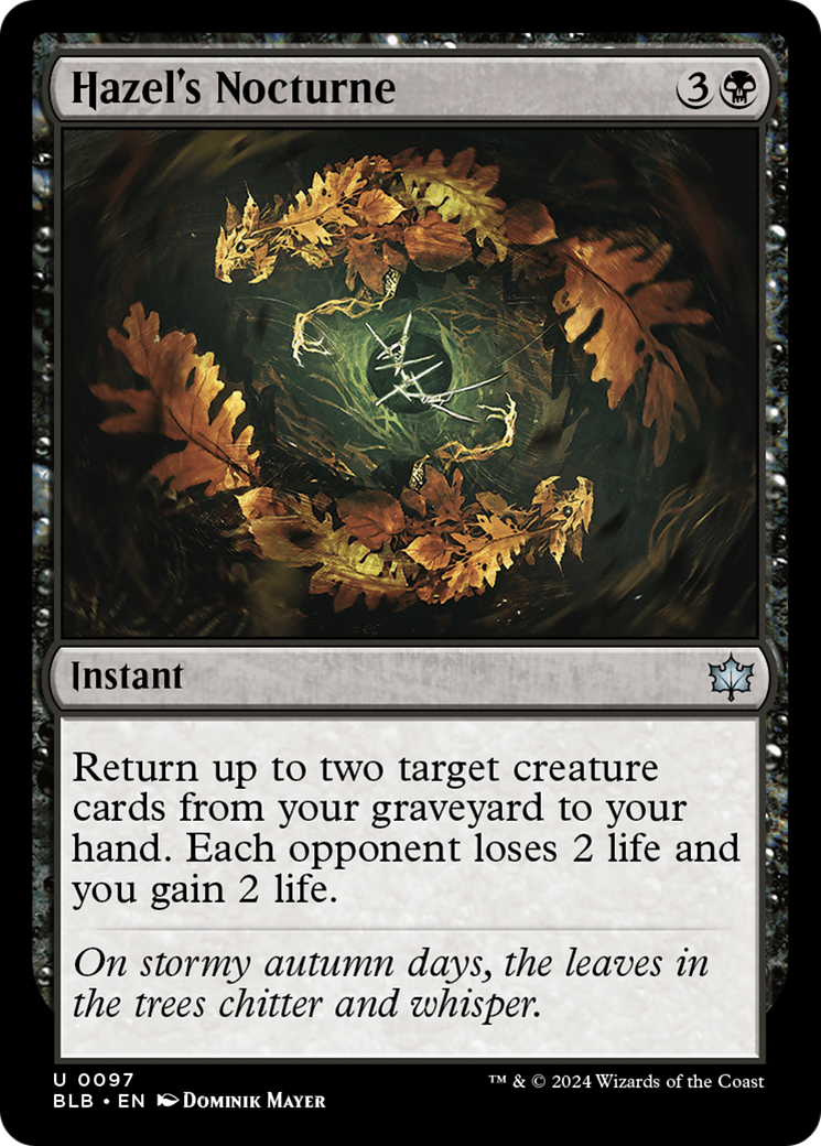 Hazel's Nocturne [Bloomburrow] | Grognard Games