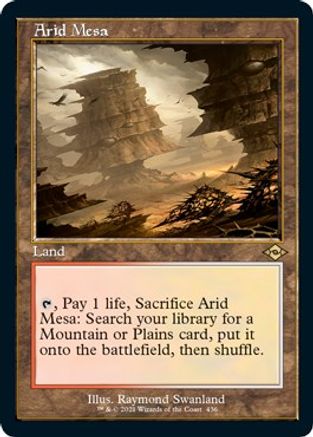 Arid Mesa (Retro Frame) (Foil Etched) (MH2-436) - Modern Horizons 2 Foil | Grognard Games