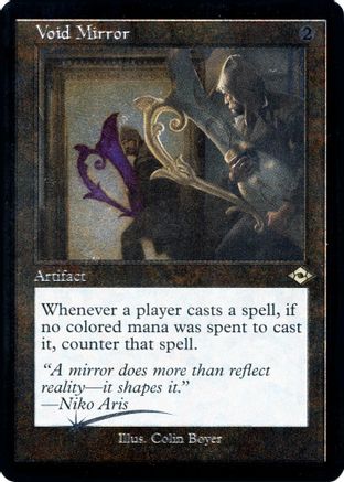 Void Mirror (Retro Frame) (Foil Etched) (MH2-435) - Modern Horizons 2 Foil | Grognard Games