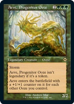Aeve, Progenitor Ooze (Retro Frame) (Foil Etched) (MH2-409) - Modern Horizons 2 Foil | Grognard Games