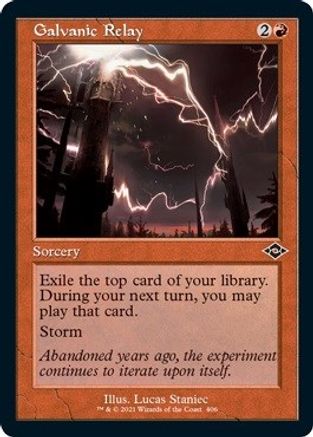 Galvanic Relay (Retro Frame) (Foil Etched) (MH2-406) - Modern Horizons 2 Foil | Grognard Games