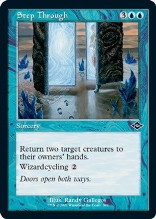 Step Through (Retro Frame) (Foil Etched) (MH2-392) - Modern Horizons 2 Foil | Grognard Games