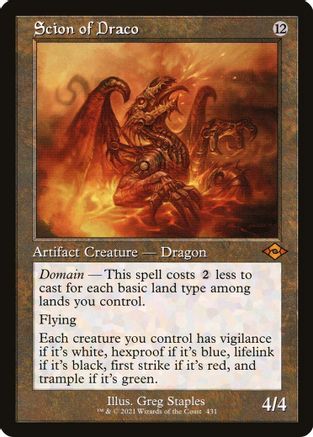 Scion of Draco (Retro Frame) (MH2-431) - Modern Horizons 2 | Grognard Games