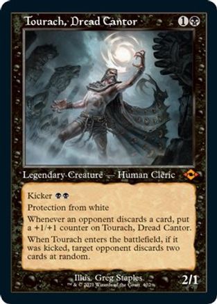 Tourach, Dread Cantor (Retro Frame) (Foil Etched) (MH2-402) - Modern Horizons 2 Foil | Grognard Games