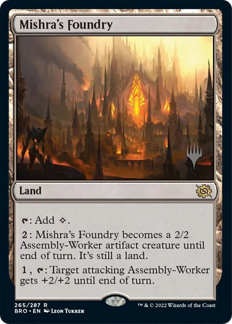 Mishra's Foundry (Promo Pack) [The Brothers' War Promos] | Grognard Games