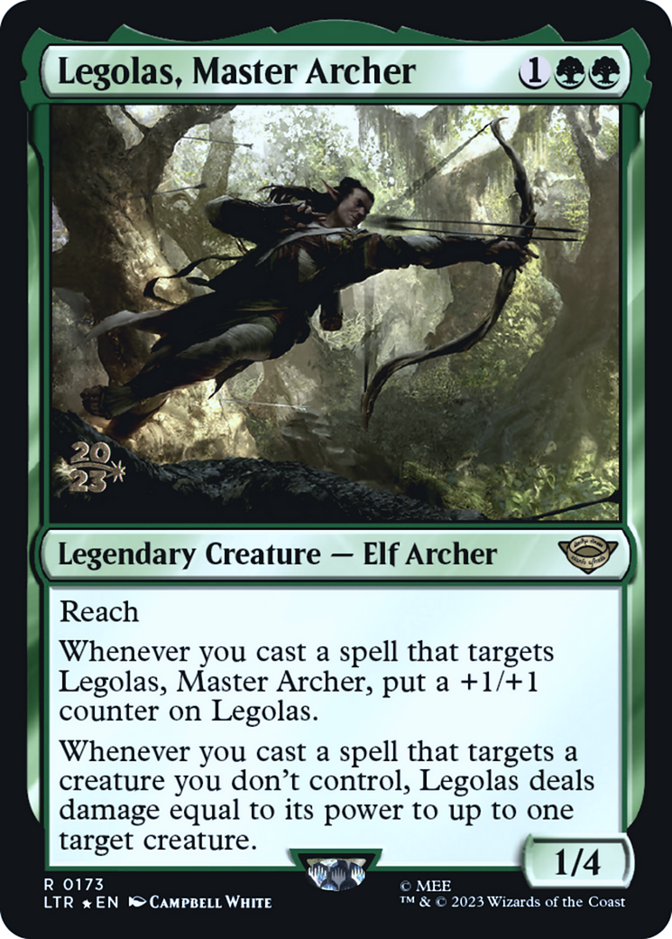 Legolas, Master Archer [The Lord of the Rings: Tales of Middle-Earth Prerelease Promos] | Grognard Games
