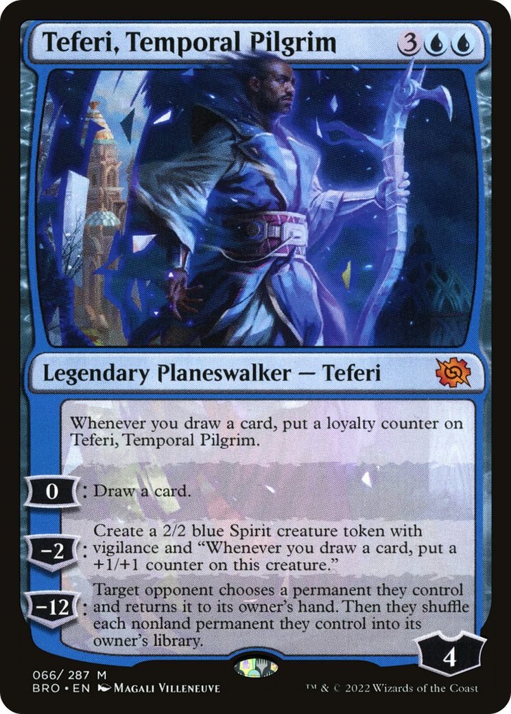 Teferi, Temporal Pilgrim [The Brothers' War] | Grognard Games