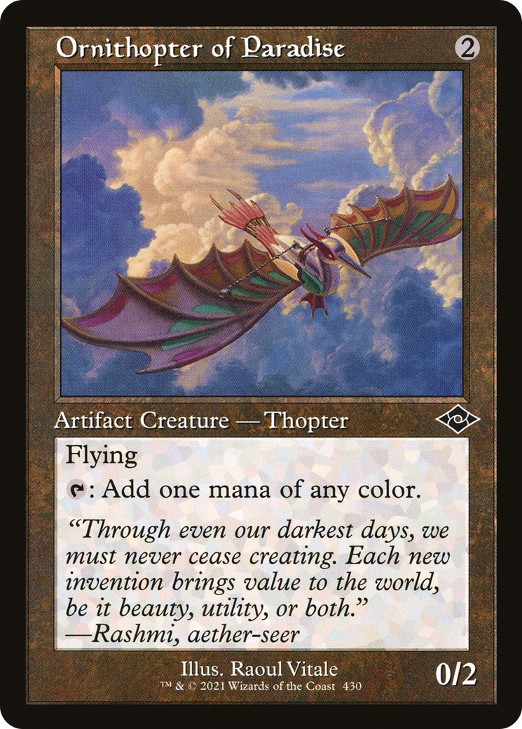 Ornithopter of Paradise (Retro) [Modern Horizons 2] | Grognard Games