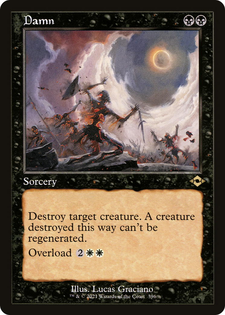Damn (MH2-396) - Modern Horizons 2 Etched Foil | Grognard Games