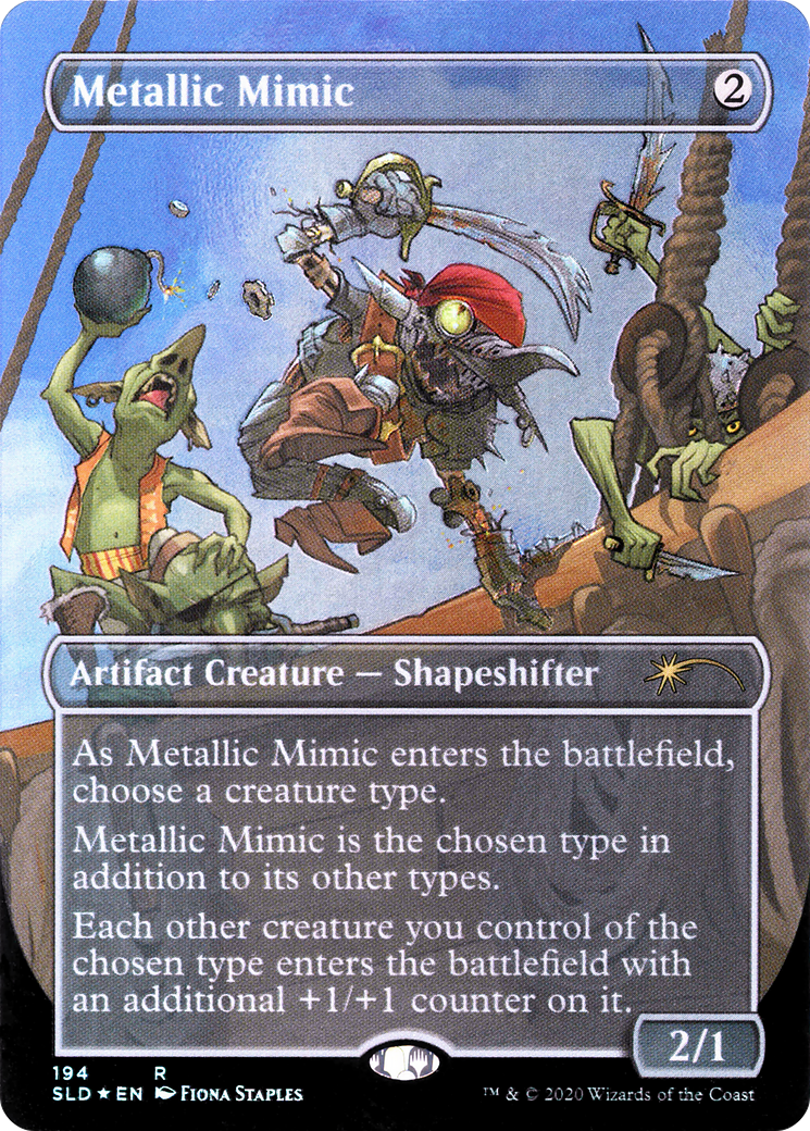 Metallic Mimic (Borderless) [Secret Lair Drop Series] | Grognard Games