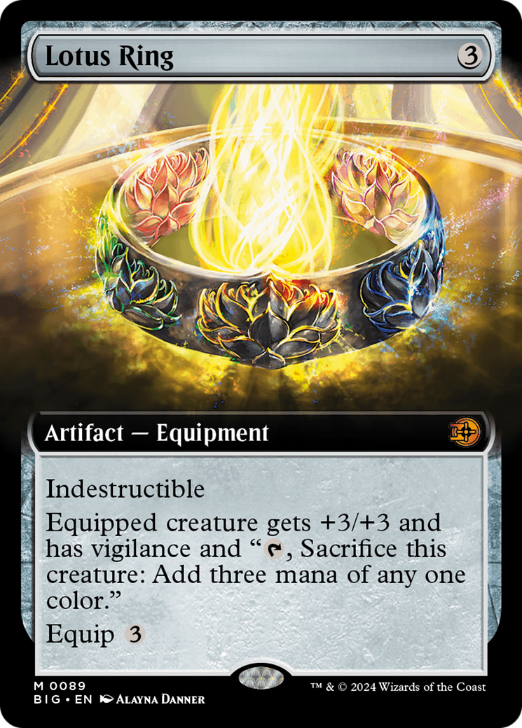 Lotus Ring (Extended Art) [Outlaws of Thunder Junction: The Big Score] | Grognard Games