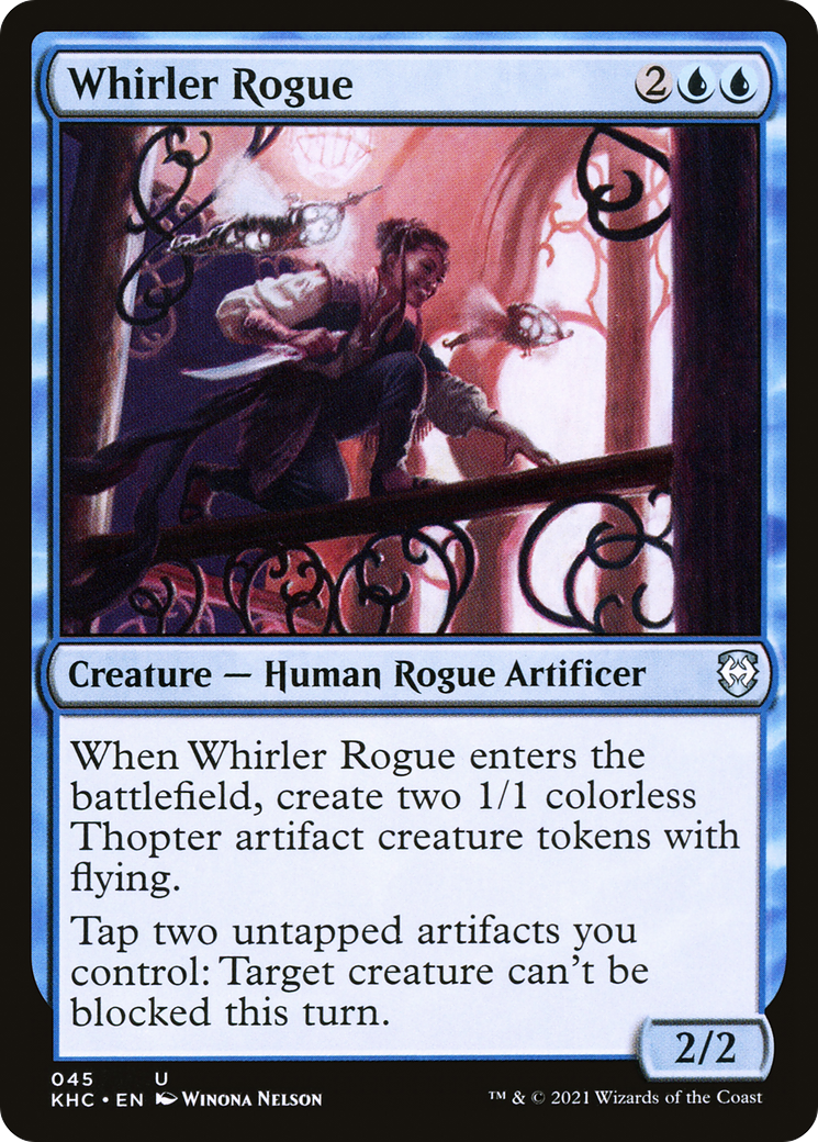 Whirler Rogue [Kaldheim Commander] | Grognard Games