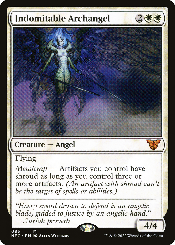 Indomitable Archangel [Kamigawa: Neon Dynasty Commander] | Grognard Games
