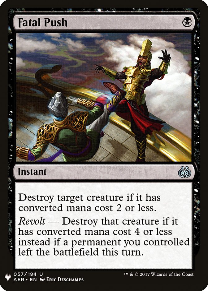 Fatal Push [Mystery Booster] | Grognard Games