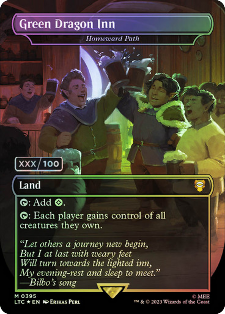 Green Dragon Inn - Homeward Path (Serialized) [The Lord of the Rings: Tales of Middle-Earth Commander] | Grognard Games
