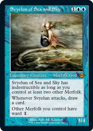 Svyelun of Sea and Sky (Retro Frame) (Foil Etched) (MH2-393) - Modern Horizons 2 Foil | Grognard Games