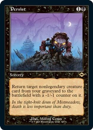 Persist (Retro Frame) (Foil Etched) (MH2-400) - Modern Horizons 2 Foil | Grognard Games