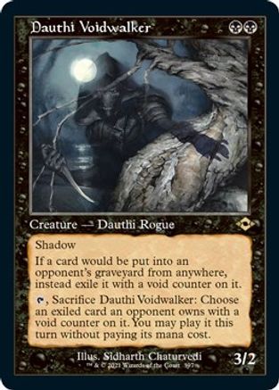 Dauthi Voidwalker (Retro Frame) (Foil Etched) (MH2-397) - Modern Horizons 2 Foil | Grognard Games