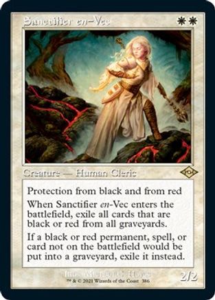 Sanctifier en-Vec (Retro Frame) (Foil Etched) (MH2-386) - Modern Horizons 2 Foil | Grognard Games