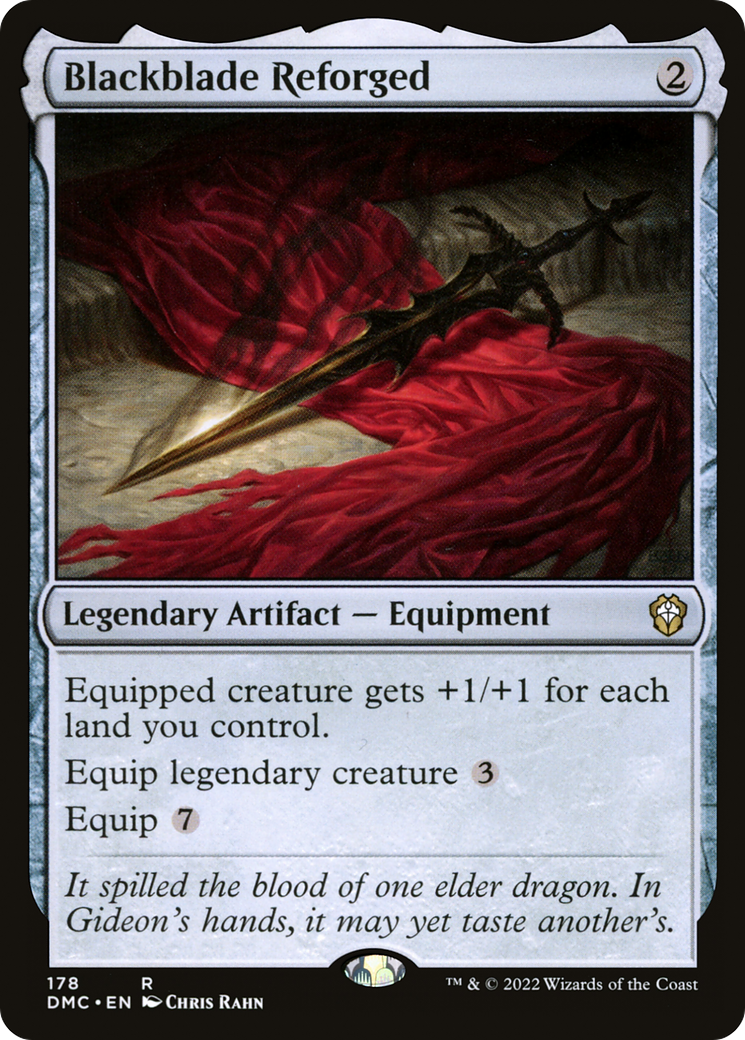 Blackblade Reforged [Dominaria United Commander] | Grognard Games