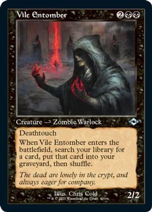 Vile Entomber (Retro Frame) (Foil Etched) (MH2-403) - Modern Horizons 2 Foil | Grognard Games