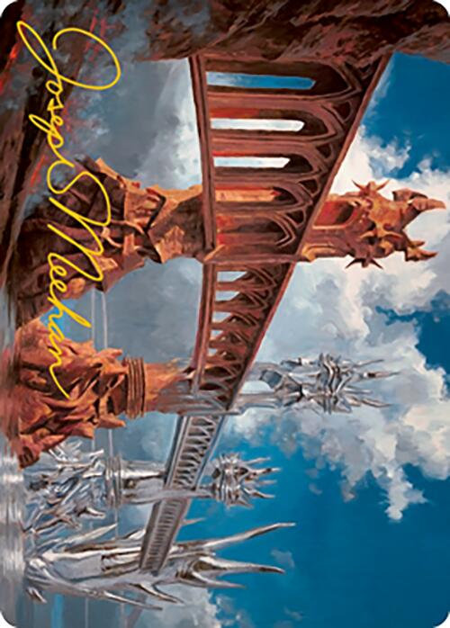 Silverbluff Bridge Art Card (Gold-Stamped Signature) [Modern Horizons 2 Art Series] | Grognard Games