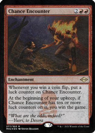 Chance Encounter (Foil Etched) (MH2-277) - Modern Horizons 2 Foil | Grognard Games