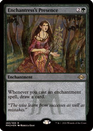 Enchantress's Presence (Foil Etched) (MH2-283) - Modern Horizons 2 Foil | Grognard Games
